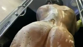Bahkhar Nabieva naked soapy video Onlyfans leak so hot